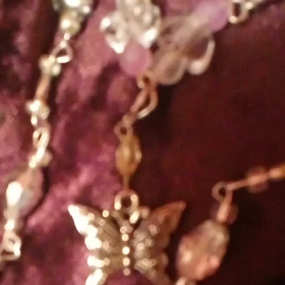 Elegant Matching Mother And Daughter lver Butterfly Necklaces Free Gift Included - Picture 6 of 10